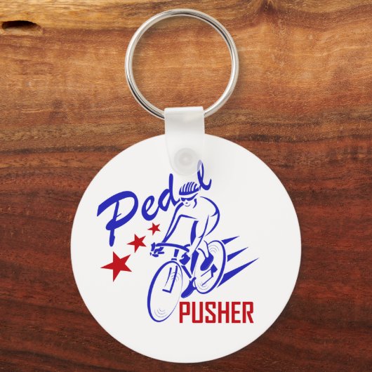 Pedal Pusher Sleutelhanger (Voorkant)