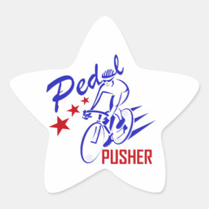 Pedal Pusher Ster Sticker