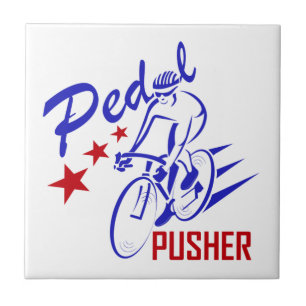 Pedal Pusher Tegeltje