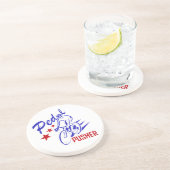 Pedal Pusher Zandsteen Onderzetter (Zijkant)