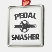Pedal Smasher Metalen Ornament (Links)
