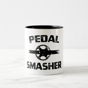 Pedal Smasher Tweekleurige Koffiemok