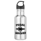 Pedal Smasher Waterfles (Voorkant)