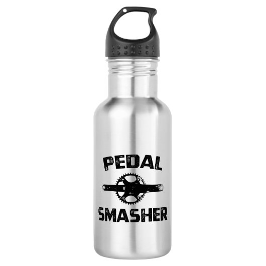 Pedal Smasher Waterfles (Voorkant)