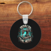 Pedal To The Metal - Funny Sewing Quote Sleutelhanger (Voorkant)