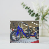 Pedal Trike met laag gewicht Briefkaart (Staand voorkant)