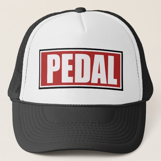 PEDAL Trucker Hat Pet (Voorkant)