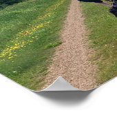 Pedalen door tegenspoed Poster (Hoek)