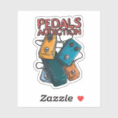 Pedals addiction sticker (Vel)