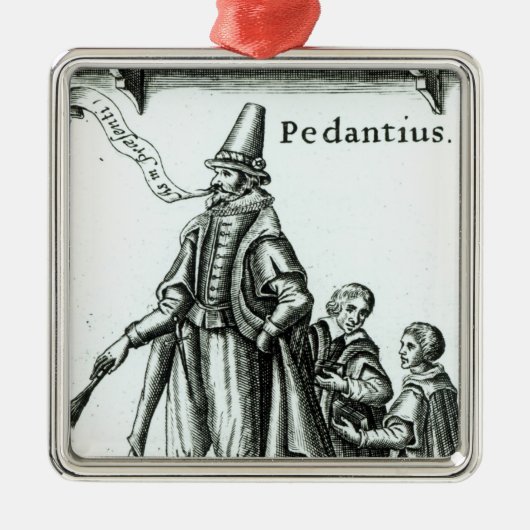 "Pedantius" Metalen Ornament (Voorkant)