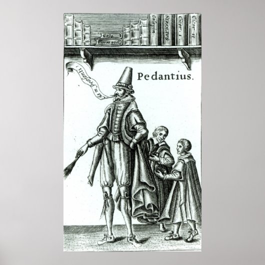 "Pedantius" Poster (Voorkant)