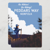Peddars Way Norfolk Hiking poster (Voorkant / Achterkant)