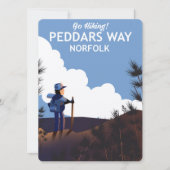 Peddars Way Norfolk Wandelposter (Voorkant)