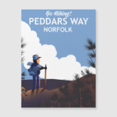 Peddars Way Norfolk Wandelposter (Voorkant)