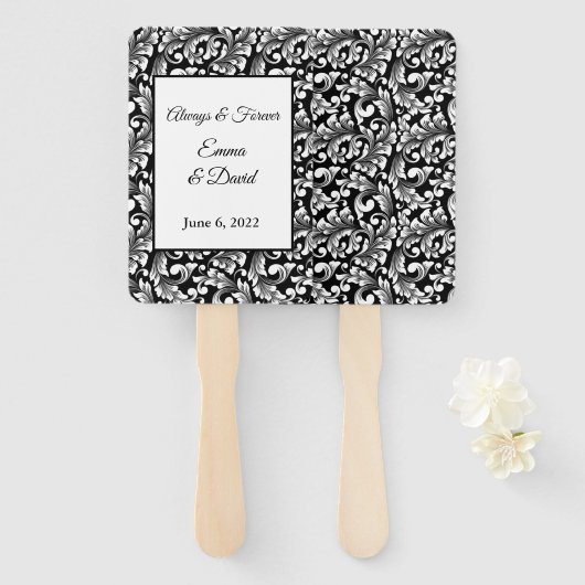 Peddel handwaaier (Voorkant en achterkant)