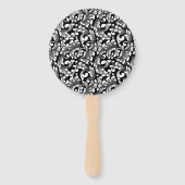 Peddel handwaaier (Achterkant)