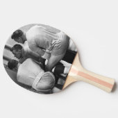 peddel met Footballs potten Tafeltennisbatje (Zijkant)