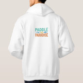 Peddel naar het paradijs hoodie (Achterkant)