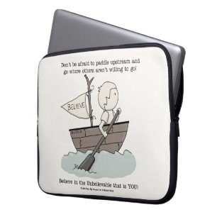 Peddel stroomopwaarts laptop sleeve