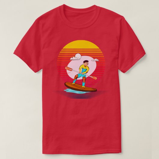 peddelboarding damp t-shirt (Design voorkant)