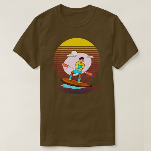 peddelboarding damp t-shirt (Design voorkant)