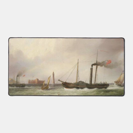 Peddelstoomboot Ariel 1831 Bureaumat (Voorkant)