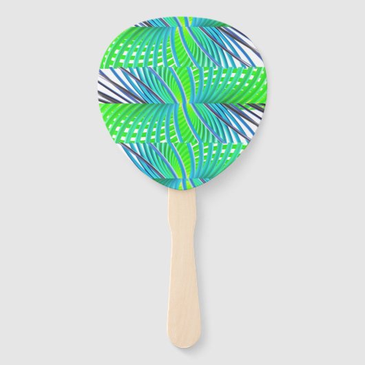 peddelventilator handwaaier (Achterkant)