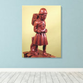 Peddler of Swaffham, c.1462 Canvas Afdruk (Insitu (Houten vloer))