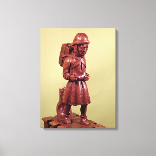 Peddler of Swaffham, c.1462 Canvas Afdruk (Voorkant)