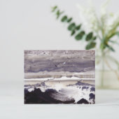 Peder Balke Stormy Zee Briefkaart (Staand voorkant)