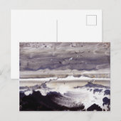 Peder Balke Stormy Zee Briefkaart (Voorkant / Achterkant)