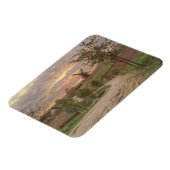 Peder Mønste-Country Road, Windmill, Sunset|  Magneet (Linkerzijde)