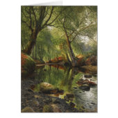 Peder Mønsted A woodland stream CC0465 Card (Voorkant)