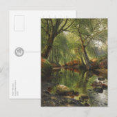 Peder Mønsted A woodland stream CC0466 Briefkaart (Voorkant / Achterkant)