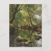 Peder Mønsted A woodland stream CC0466 Briefkaart (Voorkant)