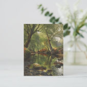 Peder Mønsted A woodland stream CC0466 Briefkaart (Staand voorkant)