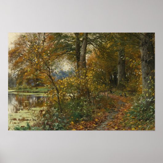 Peder Monsted - Charlottendun Forest Poster (Voorkant)