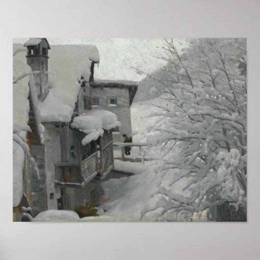 Peder Monsted - Ponte-Campovasto Poster (Voorkant)