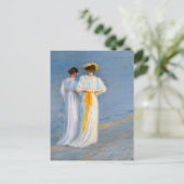 Peder Severin Kroyer - Anna Ancher & Marie Kroyer Briefkaart (Staand voorkant)