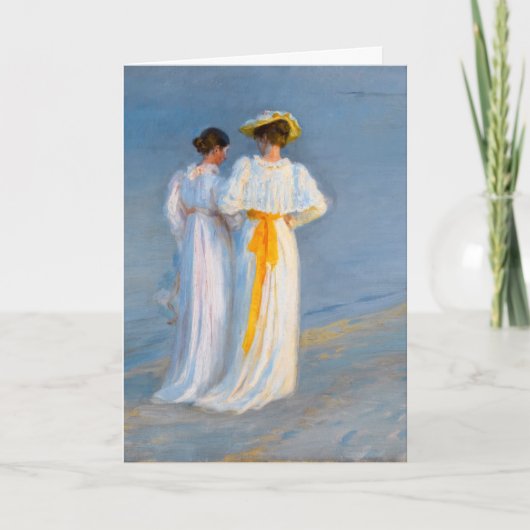 Peder Severin Kroyer - Anna Ancher & Marie Kroyer Kaart (Voorkant)
