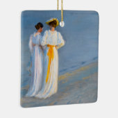 Peder Severin Kroyer - Anna Ancher & Marie Kroyer Keramisch Ornament (Rechts)