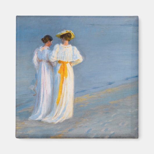 Peder Severin Kroyer - Anna Ancher & Marie Kroyer Magneet (Voorkant)