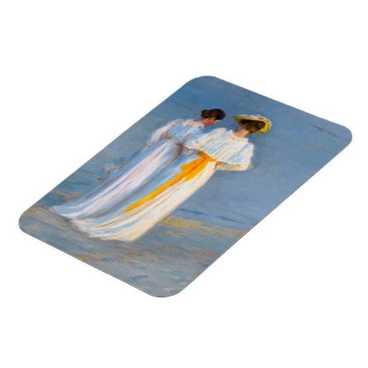 Peder Severin Kroyer - Anna Ancher & Marie Kroyer Magneet (Linkerzijde)