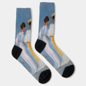 Peder Severin Kroyer - Anna Ancher & Marie Kroyer Sokken (Rechts)