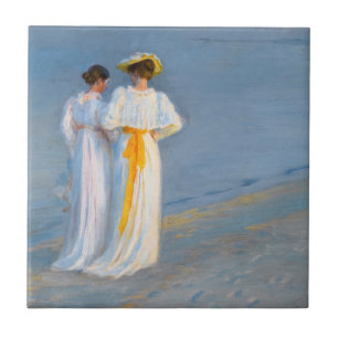Peder Severin Kroyer - Anna Ancher & Marie Kroyer Tegeltje