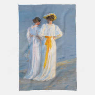 Peder Severin Kroyer - Anna Ancher & Marie Kroyer Theedoek