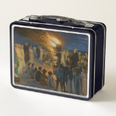 Peder Severin Kroyer - Bonfire in de nacht van de (Achterkant)