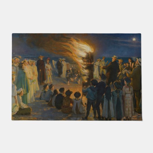 Peder Severin Kroyer - Bonfire in de nacht van de Deurmat (Voorkant)