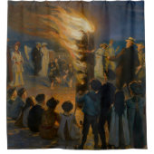 Peder Severin Kroyer - Bonfire in de nacht van de Douchegordijn (Voorkant)