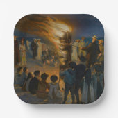 Peder Severin Kroyer - Bonfire in de nacht van de Papieren Bordje (Voorkant)